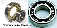 Roulements de vilebrequin moto Kawasaki kx 65 droite ou gauche renforcé
