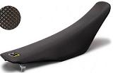 Housse de selle noire antidérapante diamont 2 BLACKBIRD moto SHERCO enduro SE ou SEF