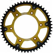 Couronne bi matiére doré Stealth SUPERSPROX moto SHERCO enduro